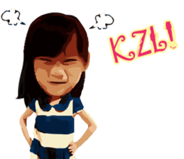 Joanne Cute Girl sticker #12345169