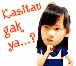 Joanne Cute Girl sticker #12345172