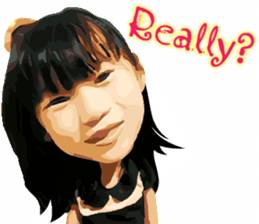 Joanne Cute Girl sticker #12345173