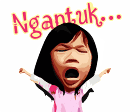 Joanne Cute Girl sticker #12345180