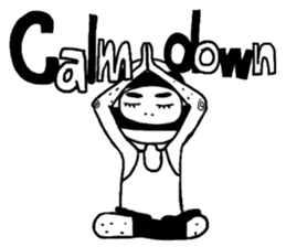 yoga challenge sticker #12345813