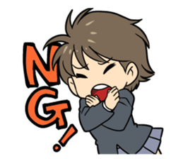 Teenage BOY & GIRL sticker #12345970