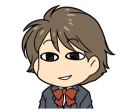 Teenage BOY & GIRL sticker #12345977