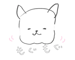 amecorn and mochi sticker #12346304