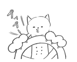 amecorn and mochi sticker #12346311
