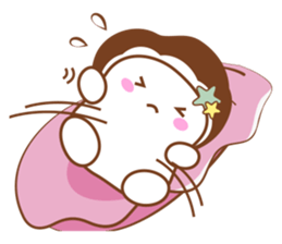 Lovely clam and his good friends! sticker #12346368