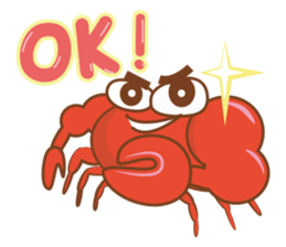 Lovely clam and his good friends! sticker #12346377