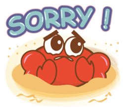 Lovely clam and his good friends! sticker #12346381