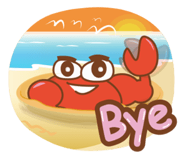 Lovely clam and his good friends! sticker #12346383