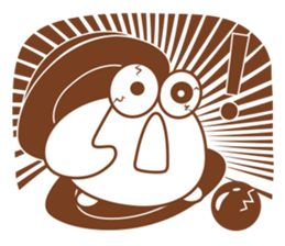 Lovely clam and his good friends! sticker #12346388