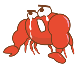 Lovely clam and his good friends! sticker #12346400