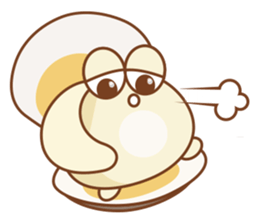 Lovely clam and his good friends! sticker #12346401