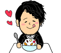 Tatsuya Yamauchi solo sticker vol.1 sticker #12346488