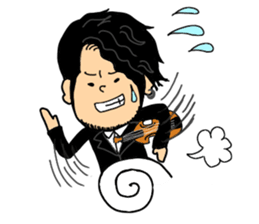 Tatsuya Yamauchi solo sticker vol.1 sticker #12346504