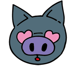 Okinawa pig AGU sticker #12346529