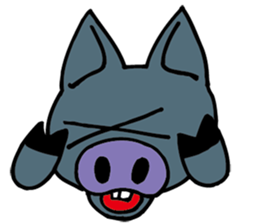 Okinawa pig AGU sticker #12346544