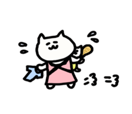 Cat talk! sticker #12346904