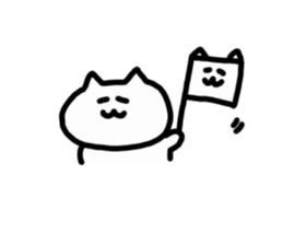 Cat talk! sticker #12346915