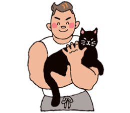 An office worker who works hard sticker #12347012