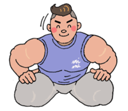 An office worker who works hard sticker #12347029