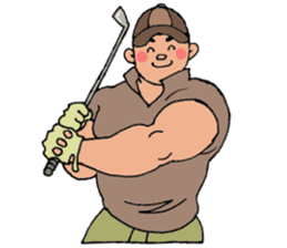 An office worker who works hard sticker #12347030