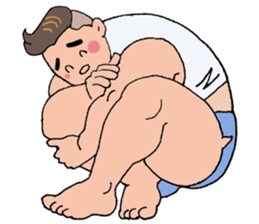 An office worker who works hard sticker #12347031