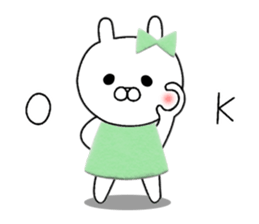 Usappi of healing2 sticker #12347290