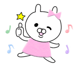 Usappi of healing2 sticker #12347295