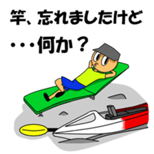 Kayak Fishing sticker #12347346