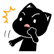 mew mew blacky 5 sticker #12347979