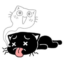 mew mew blacky 5 sticker #12347992