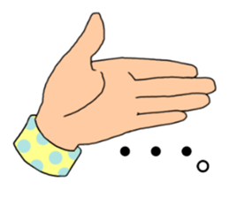 HAND.hand.Hand sticker #12348279
