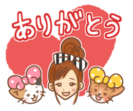 Animal sometimes women (beginner set) sticker #12348620