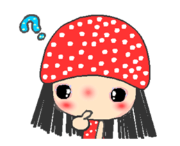 I love star girl A sticker #12348757