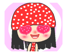 I love star girl A sticker #12348760