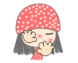 I love star girl A sticker #12348763