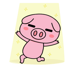 chubby piggy (English Version) sticker #12349126