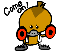 duck box sticker #12349202