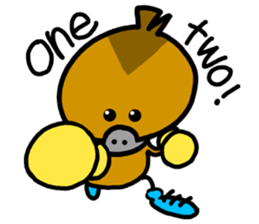 duck box sticker #12349204