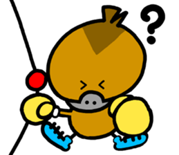 duck box sticker #12349208