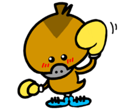 duck box sticker #12349215