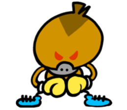 duck box sticker #12349233