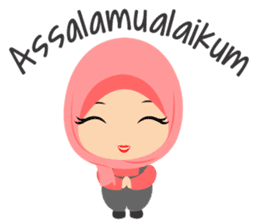 Depipit Cute Hijab Girl sticker #12349879