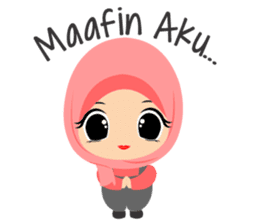 Depipit Cute Hijab Girl sticker #12349880