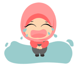 Depipit Cute Hijab Girl sticker #12349886