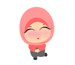 Depipit Cute Hijab Girl sticker #12349897