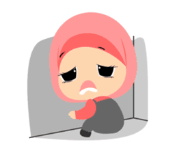 Depipit Cute Hijab Girl sticker #12349910