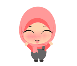 Depipit Cute Hijab Girl sticker #12349911