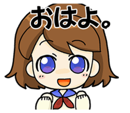 Student daily conversation. sticker #12350151