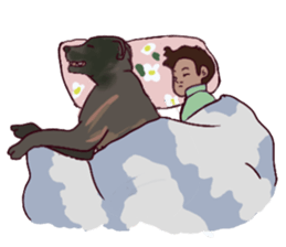 Big dogs over 50 sticker #12350164